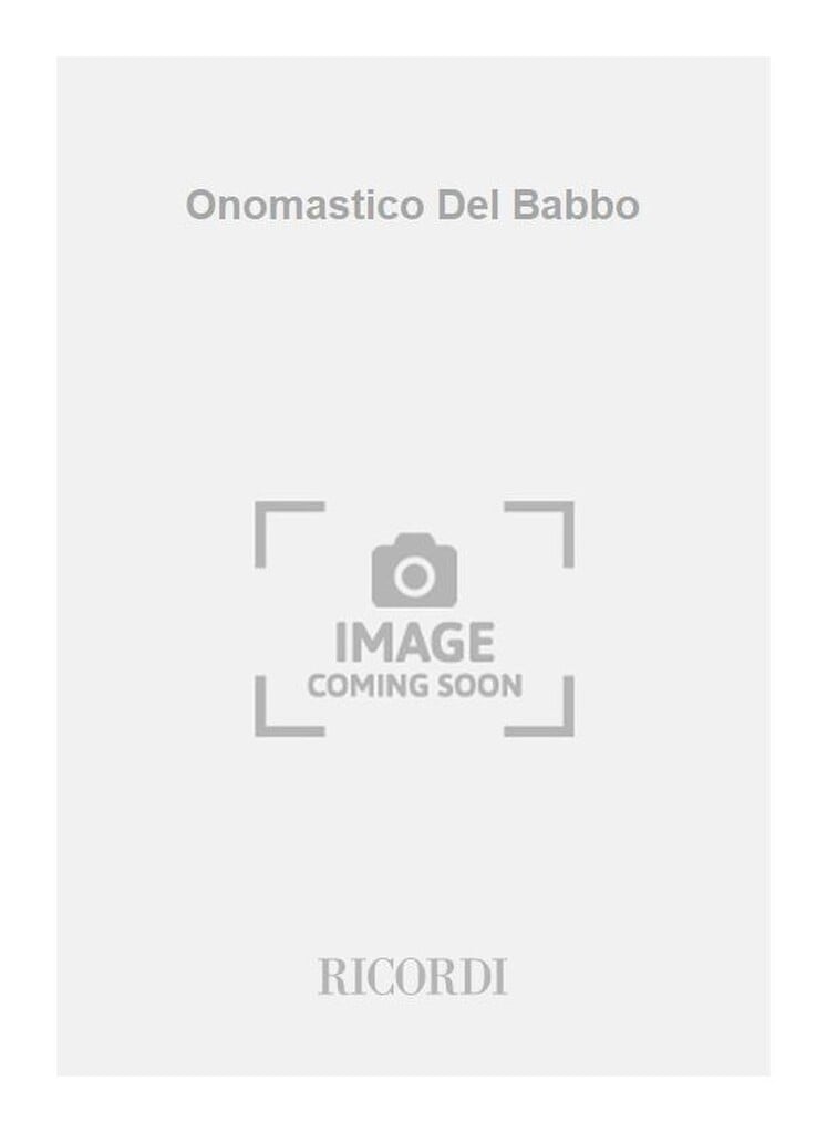 Onomastico Del Babbo